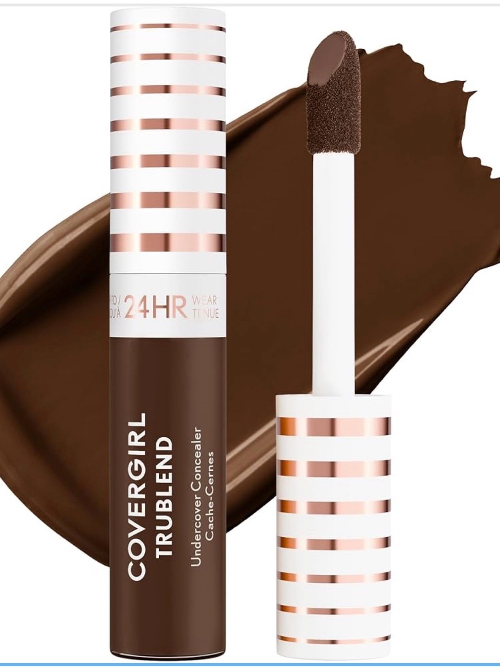 COVERGIRL TruBlend Undercover Concealer - Deep Brown Shade D900 Espresso 2ct